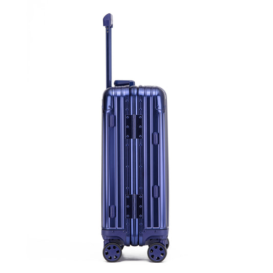 Bexel Blue Aluminum Suitcase