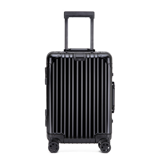 Bexel Black Aluminum Suitcase
