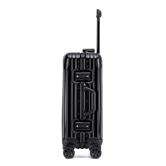 Bexel Black Aluminum Suitcase