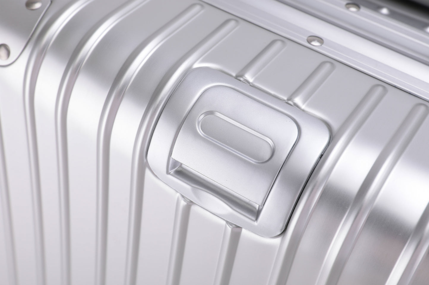 Bexel Silver Aluminum Suitcase