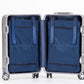 Bexel Silver Aluminum Suitcase