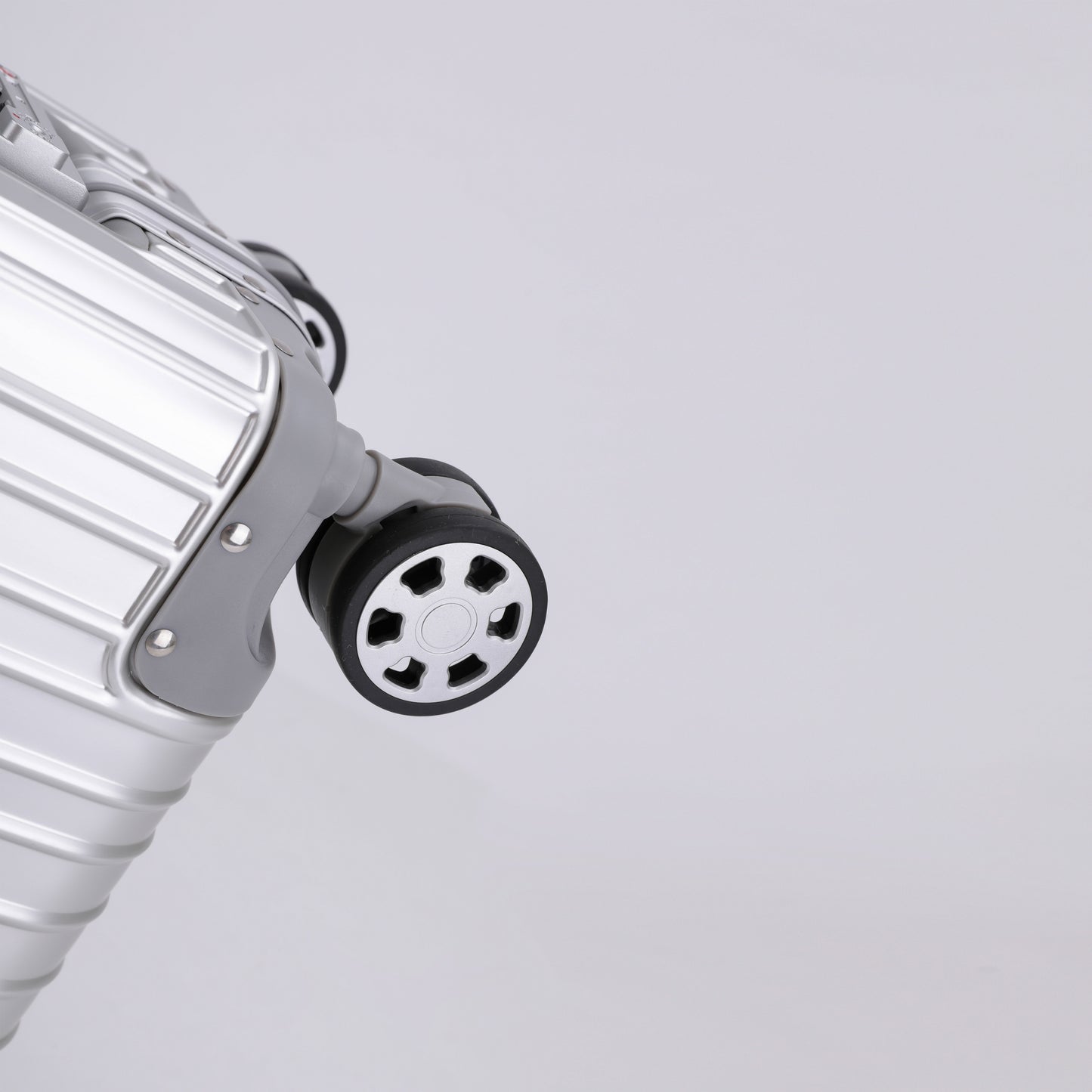 Bexel Silver Aluminum Suitcase