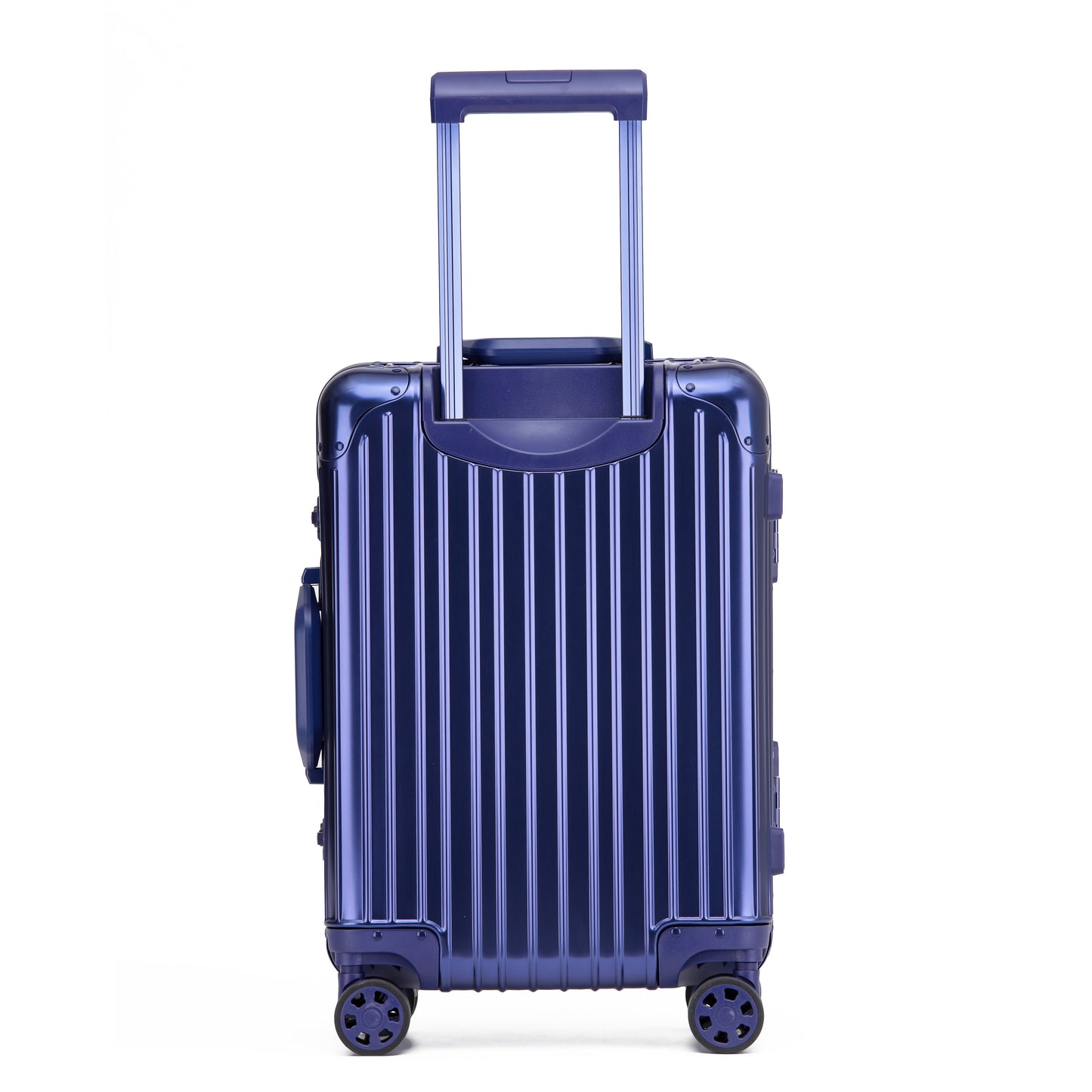 Bexel Blue Aluminum Suitcase