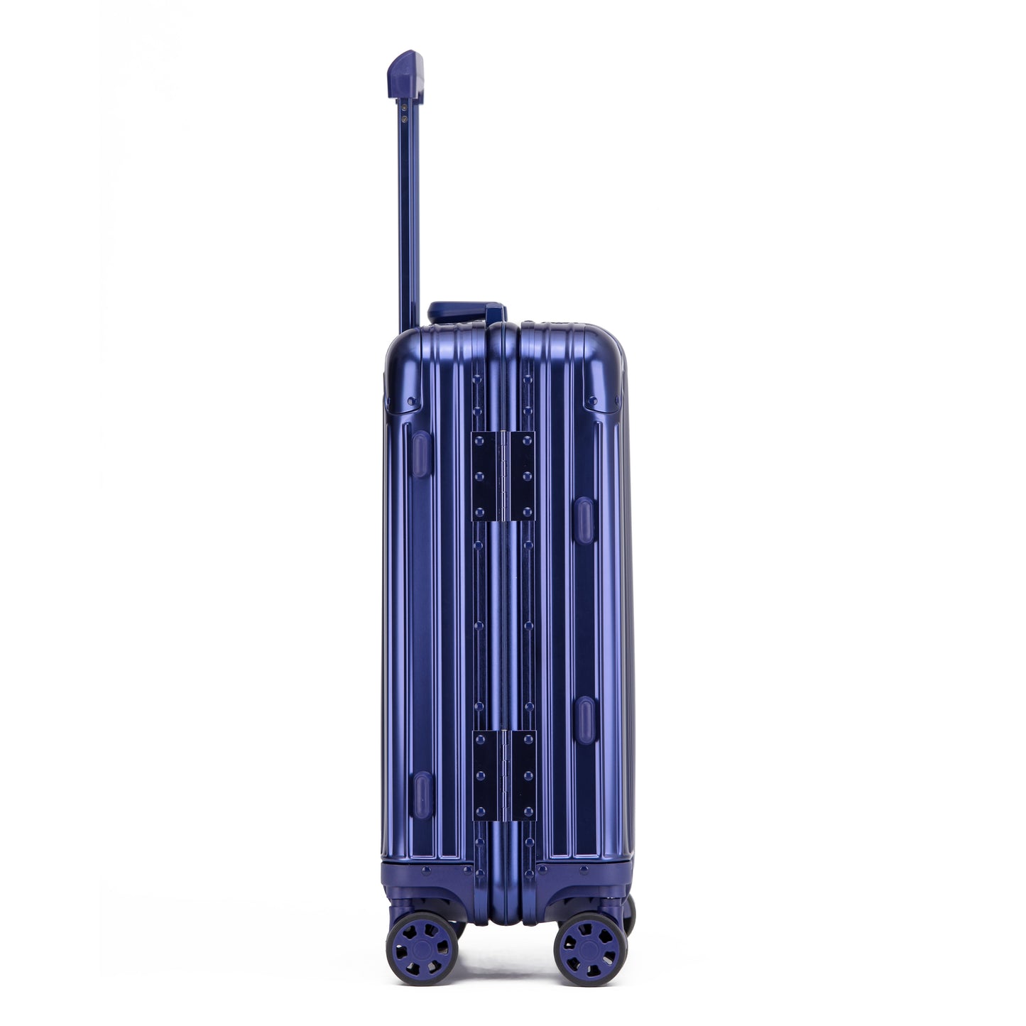 Bexel Blue Aluminum Suitcase
