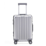 Bexel Silver Aluminum Suitcase