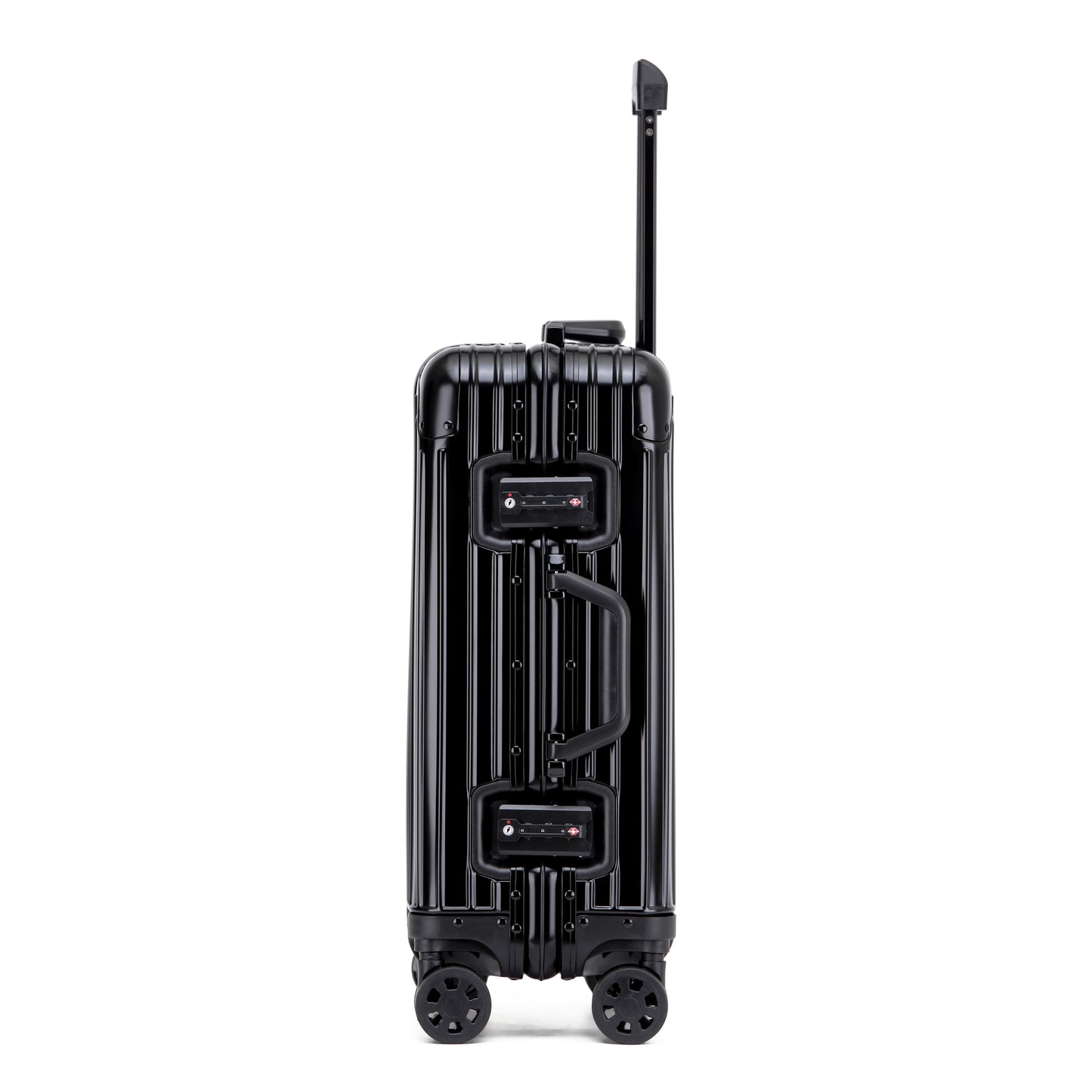 Bexel Black Aluminum Suitcase
