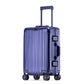 Bexel Blue Aluminum Suitcase