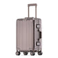 Bexel Titanium Gold Aluminum Suitcase