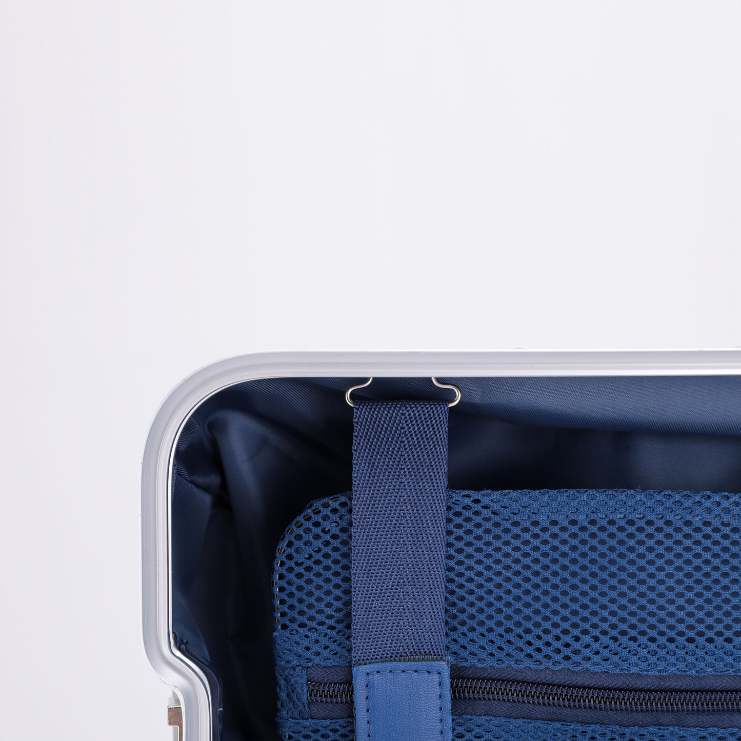 Bexel Silver Aluminum Suitcase