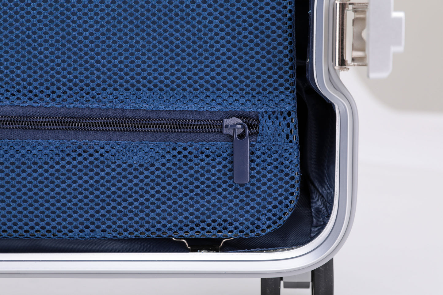 Bexel Silver Aluminum Suitcase