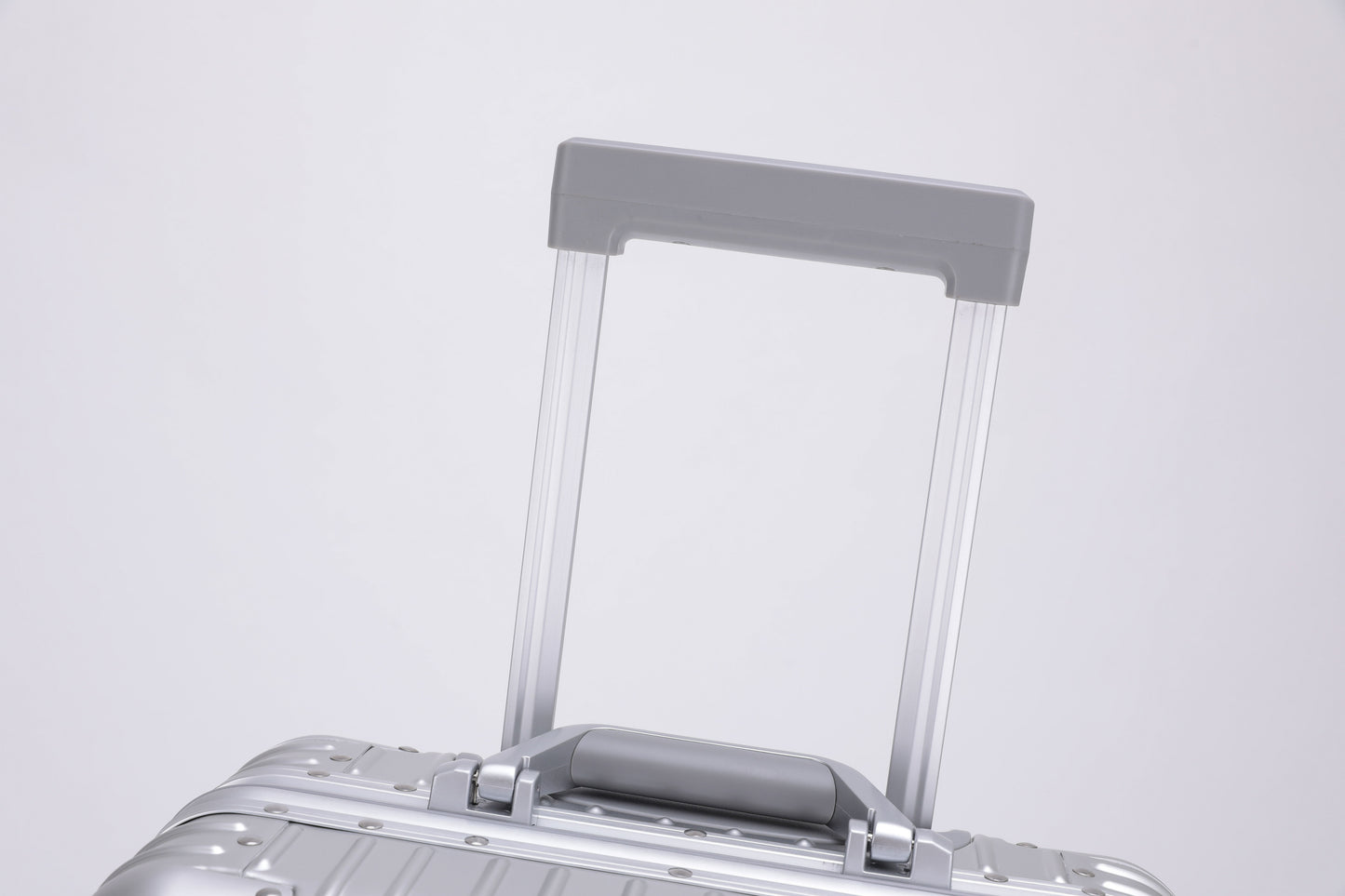 Bexel Silver Aluminum Suitcase