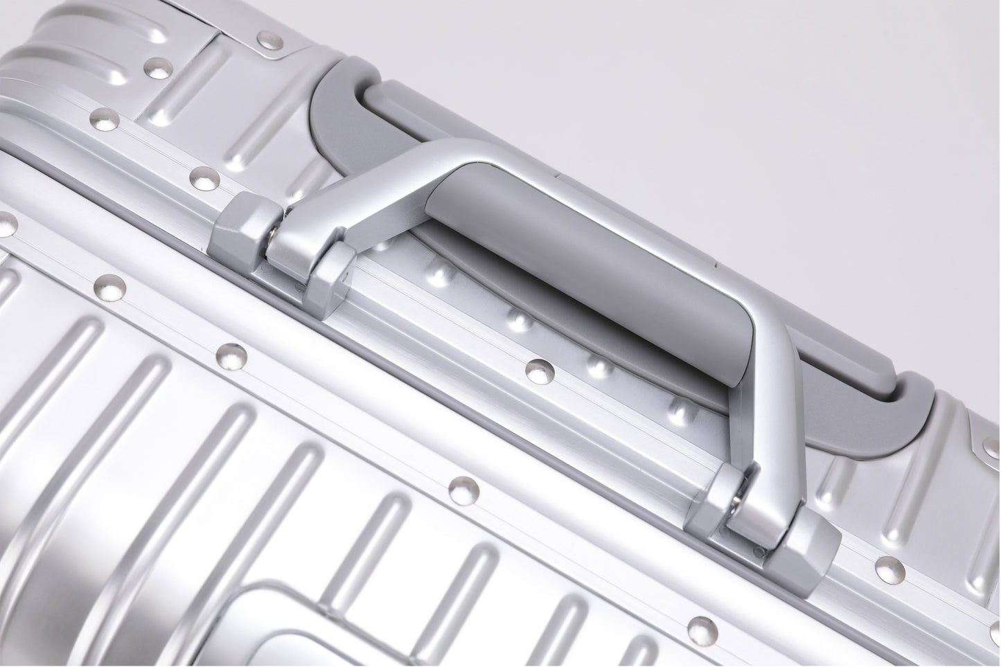 Bexel Silver Aluminum Suitcase