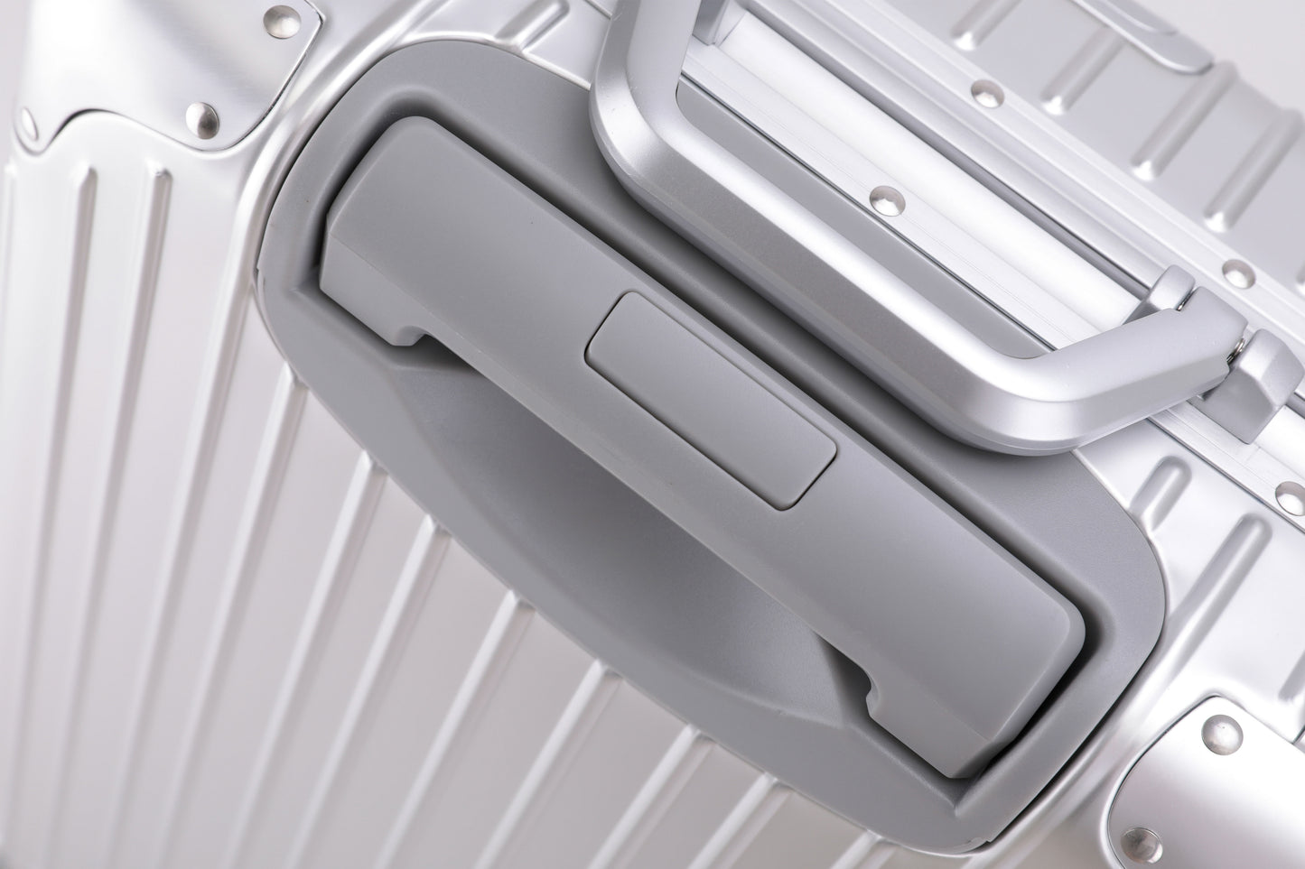 Bexel Silver Aluminum Suitcase