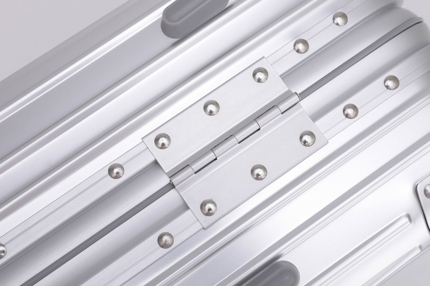 Bexel Silver Aluminum Suitcase